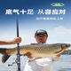 Chuangwei Hai Zhan second generation sea rod casting rod set ultralight and hard sea rod far-shot rock rod sea fishing rod full set of fishing gear 3m naval battle second generation single rod