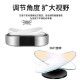 Jingge Automobile Second-row rearview mirror Inside rear-row rearview mirror Open door and exit observation mirror Car auxiliary mirror Small round mirror Second-row mirror elliptical pair [with a pair of prompts to get off]