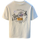 
Qianji (QIANJI) men's summer new white T-shirt high-end trend printed American light luxury Xinjiang cotton short-sleeved T-shirt white [JSW9906 white] L suitable for 109-123Jin [Jin equals 0.5 kg] wear