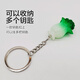 Personalized creative simulation food products, vegetables, green cabbage keychain pendant accessories small gifts 1 pack [cabbage keychain]