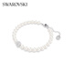Swarovski Remix Variety Magic Chain Bracelet Women's Light Luxury Gift for Girlfriend Couple Women's Imitation Crystal Imitation Pearl Bracelet White 5669529
