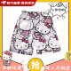 Pingxiao hellokitty basketball pants hellokitty Hello Kitty Kuromi shorts men and women summer pajamas loose sand Hello Kitty L