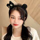 Feihua animal cat headband for face washing, women's high-end and personalized headwear for going out, cute cat 1 piece