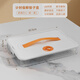 Enshousu dumpling box special frozen dumplings multi-layer refrigerator storage box household dumpling tray quick-frozen crisper freezer box supermarket quality PP material - timed freshness lock white three layers and one cover丨holds 198 dumplings丨portable meter