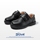 Disney Children's Shoes Boys Spring y Autumn Students Zapatos de cuero negro Estilo británico Matte Performance Stage Shoes de cuero DST1119 Black Size 33