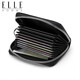 Elle Homme Herren-Kartenbeutel Multi-Card Anti-Diebstahl-Bankkartenkoffer Top-Layer Cowide mit großer Kapazität Organ Herren-Kartenbeutel ED288703340 Schwarz