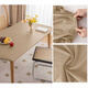 Rangqian customized all-inclusive tablecloth waterproof and oil-proof no-wash dining tablecloth coffee table fabric table cover table cover desk pad table cover-orange Customized contact customer service to confirm the price