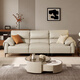 Gujia Home Furnishing (Kuka) [Serie de nubes] Función eléctrica de la pared cero italiana Sala de estar Sofá 6212 Phantom Black 3-persona Right Electric