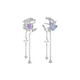 Su Shiliu butterfly earrings 925 silver earrings for women, high-end earrings, long tassel earrings, birthday gifts for girlfriends and wives, a pair of small fresh butterfly earrings