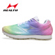 Aviertos de zapatos de prueba física para correr para el examen de ingreso de la escuela secundaria zapatos deportivos para hombres y mujeres Estudiantes de atletismo Examen físico de larga distancia entrenamiento de larga distancia de salto longitudes 699 negros 41