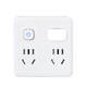 Официальный веб-сайт Bull King Office Fangshang Store Официальный веб-сайт Wireless Socket 86 Type Converter Multifunding Plug-кольцо Расширение Дверь Bull 86 Type 4 Plug Standard 2sub+1type-C со светом