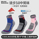 ALPINT MOUNTAIN Elmont Outdoor Hiking Socks Women's Professional Hiking Socks CoolMax Socks Medium Tube Quick-Drying Breathable Sports Socks