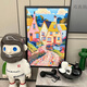 
Lingnuo will eventually decorate the puzzle of Ruyi for adults 1,000 pieces of unzipped toys with high-value porch paintings C-683 will eventually be Ruyi (send solid wood photo frame-1
