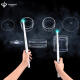 Sensitive somatosensorische Air Drum Smart tragbare Home Virtuelle AR -Anfänger Hammer Jazz Drum Praxis Artefakt 4 Drum 3 Cymbal White Entertainment Version (keine Schritte)