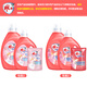 Diaopai high-end perfume fragrance laundry detergent strongly removes stains, sterilization, and odor removal, long-lasting fragrance protection clothing cleansing home wear [Excellent value 8 Jin [Jin equals 0.5 kg] pack] perfume fragrance 2kg*2 bottles