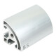 
Jilitian Baisheng Aluminum European standard assembly line industrial aluminum profile 4080 aluminum alloy profile accessories light box aluminum profile DIY 6630R