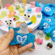 Sterne Traum kleines Tier leuchtend Blindbeutel Spielzeug Mini Geschenk Cartoon Spielzeug Blindbox Puppe kleiner Schildkrötenblind -Beutel leuchtend leuchtend kleiner Tierblind -Beutel [zufällige 10 Packungen]