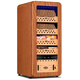 CIGARLOONG 48HC intelligent precise constant temperature and humidity cigar cabinet cedar wood shelf compressor air-cooled fashion curved Cuban cigar cabinet small home red wine cabinet 58HC rosewood grain cedar wood shelf + curved + constant temperature and humidity