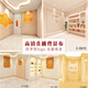 CLCEY直播背景布3d立体高清服装产品简约室内仿真壁画挂布视频 蓝白 W-1484高清加厚 2x3.5m