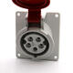 
Mannekos; MENNEKES industrial oblique socket connector TYP1473 three-phase five-core 16A five-core 16a