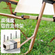 Camel (CAMEL) outdoor folding chair camping Kemit chair fishing stool beach chair outdoor table and chair 1J722C7586D