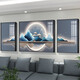 Pinturas decorativas abstractas de sala de estar simple y simple, pinturas colgantes de pared de fondo de sofá, murales de pared de televisión nórdicos de lujo de lujo TXMG12034 80*60 cm en el medio/40*60 cm alrededor de 40*60 cm adecuado para 2.