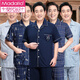 Modal pajamas for men, middle-aged and elderly summer short-sleeved cardigan cotton set large size middle-aged daddy summer thin style 3879 gray L [recommended 100-129 Jin [Jin equals 0.5 kg]]
