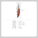 CLITON red wine bottle opener stainless steel hippocampus knife waiter manual wine opener foldable wine knife beer bottle opener