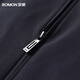 Luo Meng cotton coat men's autumn and winter cotton coat lapel thickened and warm young and middle-aged dad's cold-proof jacket cotton-padded jacket