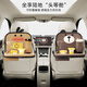 KEEP TOP Car Storage Hanging Bag Car Backrest Seat Back Multifunctional Storage Bag Rear Table Board Rear Seat Storage Rack Tissue Box Cute Bear-Upgraded Small Table Board-Short Style