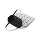 Issey Miyake Neues Produkt für Männer/Frauen neutraler Stil glänzend/mattes Sechs-Grid-Schulter-Tasche Einkaufstasche Männerbeutel Frauenbeutel BB46 AG683 11 Hellgrau