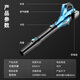Deyun blower high-power lithium-charged industrial hair dryer snow blower soot blower storm gun electric farm tool DY Ultimate 42V-Blue 3888TV2 electric 1 charge-6 gear