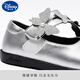 Disney (Disney) Girls Leather Shoes Silver Princess Shoes 2025 Spring and Autumn New Baby Girl Single Shoes Soft Sole Anti-Slip Children's Performance Shoes Silver Size 21 Inner Length 13.5cm