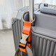 LZJV Koffer Hängende Schnalle Reisen kleine Gegenstände für Reisen in Ausland Thailand Reiseartefakt Nicht-Business-Reise tragbare Lieferungen 2 Hanging-Seile Notizen Farbe [keine Notizen werden standardmäßig gesendet]