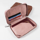 Multifunction RFID anti-theft passport clip ID card bag travel zipper air ticket men and women wallet passport bag cover brown
