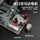 BANGYUAN Máquina de tornillo totalmente automática BY560 Pequeña guía de disposición automática Guía de riel Ajustable M1-M5 Alimentador de tocadiscos automáticos [BY-1050 estándar] maquinaria