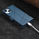 外贸适用iphone15手机皮套 简约翻盖手机壳三星S24钱包插卡保护套 黑色 iPhone 15 promax
