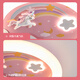 Menghu Chica Room Techo Luz Creative Unicorn Rainbow Princess Dormitorio Full Spectrum Eye Protection sin iluminación estroboscópica 9227 Pegasus Rainbow-Wuji Dimming + Mijia inteligente