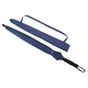 MAYDU double long handle large 24-bone umbrella long handle storm-resistant straight umbrella M7003 blue
