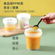 Soup bucket, porridge bucket, Laba porridge packaging box, disposable soup bowl, porridge cup, soup box, breakfast lunch box, drink, high temperature resistant, 500ml, 10 sets