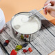 Yogurt machine household fully automatic small constant temperature yogurt machine enzyme machine rice wine machine natto intelligent precision temperature control fermentation machine pink 1L [free 1 large bag of bacterial powder (contains 10 small bags)]