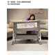 Tutuxiong multifunctional portable crib European style baby bed removable foldable newborn cradle 618-plus music bed bell plus bed surround (color other x frame structure x complete
