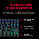 CHERRY Cherry Keyboard MX8.2 Wireless Keyboard Three-mode Mechanical Keyboard Bluetooth Keyboard Gaming Keyboard Office Keyboard 87 Keyboard RGB Color Light Aluminum Alloy Keyboard Pink Tea Roller