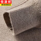 
Hengyuanxiang 100% cashmere cashmere sweater for men's autumn and winter new lapel thickened pullover solid color casual knitted base sweater light knitted XL 180/115