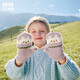 Kocotreekk tree children's gloves warm flip-top gloves primary school boys and girls writing five-finger gloves soft and waxy to prevent cold