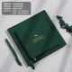 Einfaches Square Notebook Notebook, hochwertige INS-Stile Horizontale Linie Postgraduierten-Aufnahmeprüfung Notizbilder Handbuch Account Artikels Kunst weibliche Studentin Spezialauszug Lesen Tagebuch Creative Custom Square 12004/Large Lebendige Orange