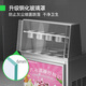 Mengshi fried yogurt machine, fried ice machine, commercial high-power thick-cut yogurt equipment, fried ice porridge machine, single and double pot Thai fast fried ice cream roll stall, new single pot multi-purpose model (with shelf, with light box)
