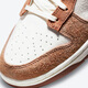 NIKE Nike Dunk Low White Brown Wheat Color Men's Low Top Casual Board Shoes DD1390-100 42