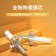 Fiber-Fly Telecom-grade fiber optic jumper single mode single core SC/LC/FC/ST/single mode double core Low smoke halogen-free 9/125 environmentally friendly home fiber optic wire pig fiber LC-LC (single mode double fiber) 2 meters