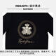 Raidy Boer/雷迪波尔【100%绵羊毛】男双头鹰烫钻羊毛衫毛衣5031 黑色  180/52/XL